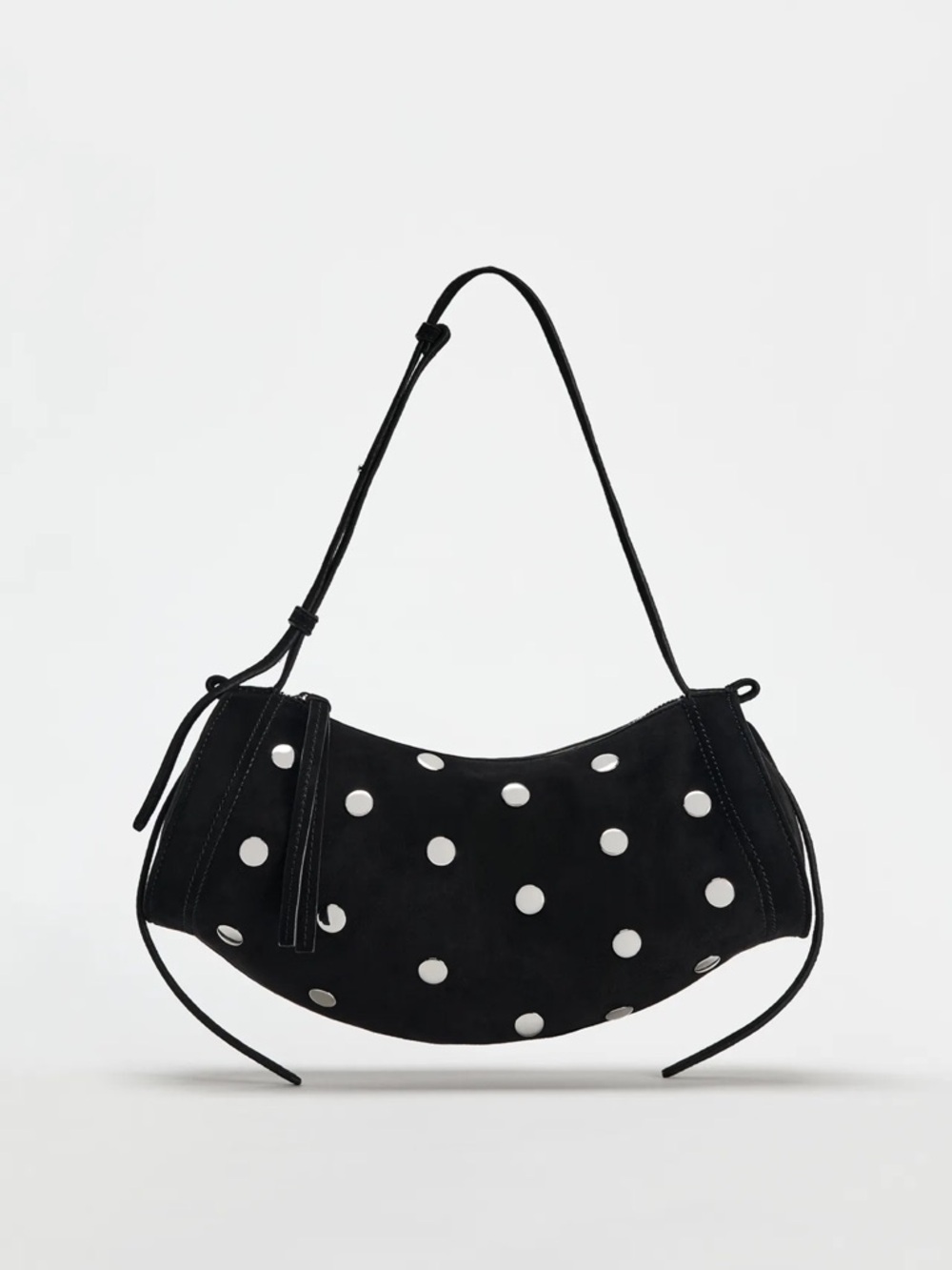 Zara Suede Shoulder Bag